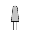 Carving Burr - Rounded Cone (Pack of 10)