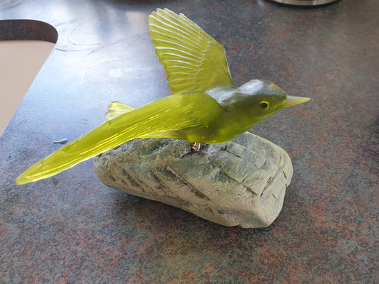Pounamu Bird Stand